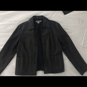 JCrew leather jacket